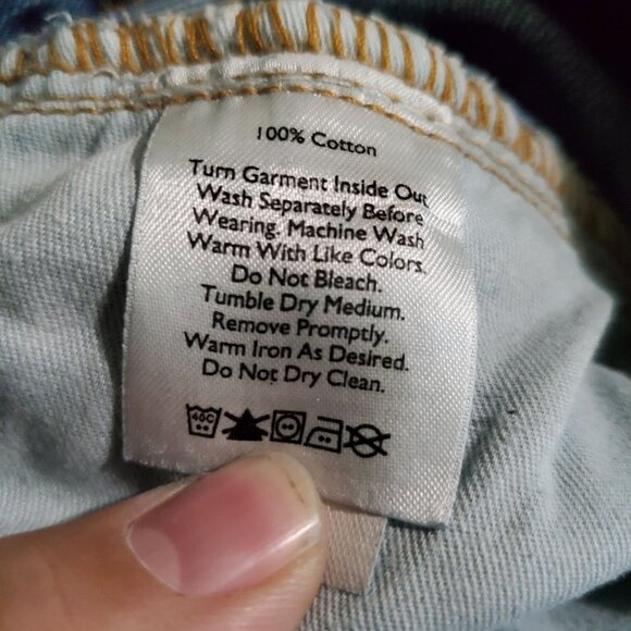 Eddie Bauer Jeans Mens 42x34 Blue Authentic Relaxed Fit Straight Leg *Read* - Picture 4 of 15